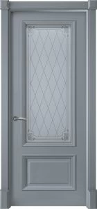 Межкомнатная дверь Смальта 23.2 Графит ral 7015