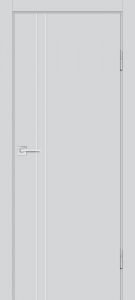 Межкомнатная дверь P-20 AL  молдинг Сапфир матовый