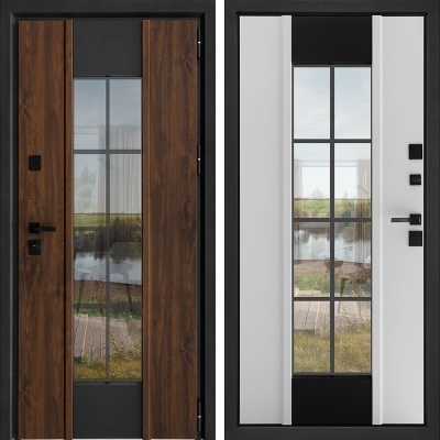 Дверь М Коттедж Стеклопакет Термо