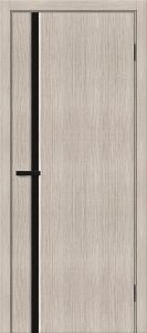 Межкомнатная дверь Мода-11 Black Shine Cappuccino Melinga BR6401