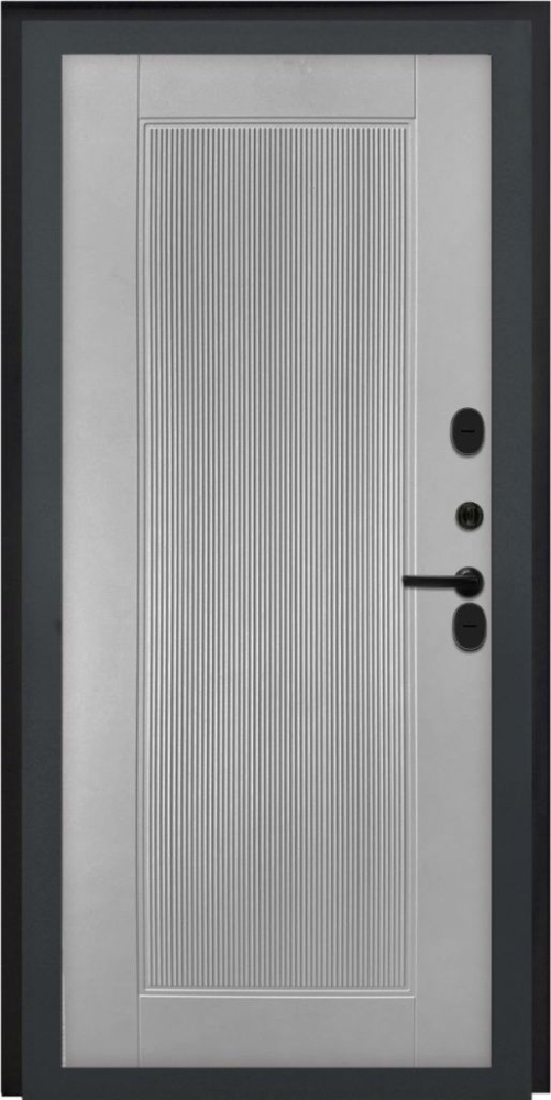 Входная дверь ДвериПРО Rosna ПВХ 10мм Астрод Velutto Grigio DPRO196758 внутренняя сторона